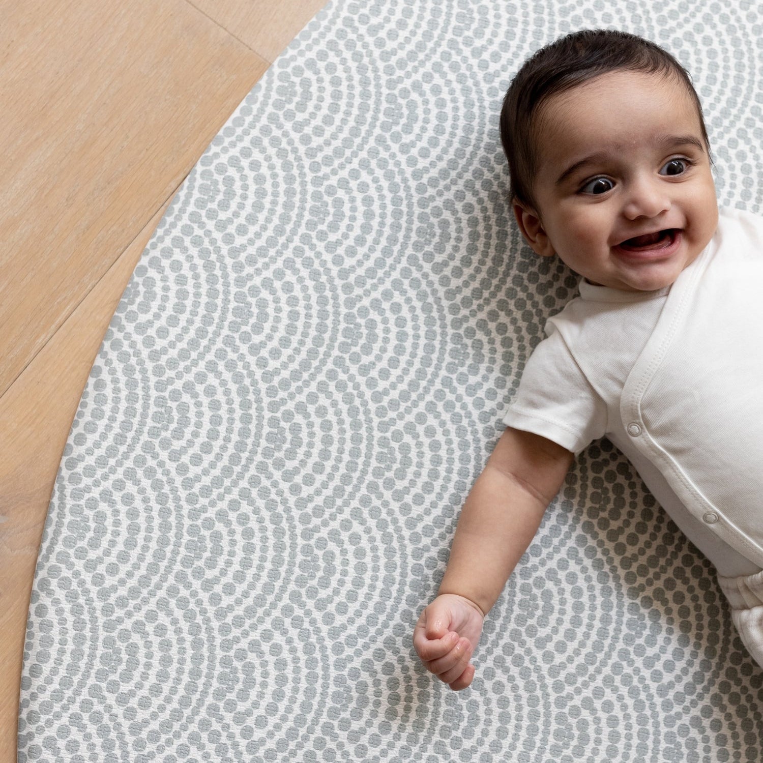 Beautiful blue playmats sparking joy for summertime and beyond