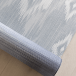 Close up view of Atlas Baby mats by Totter and Tumble are designed with the whole family in mind the Atlas ikat design looks beautiful in the home while the memory foam protects and moulds