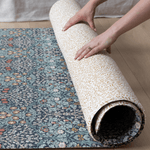 totter and tumble reversible  play mat schuim + opgevuld speelkleed double sided designs to suit all family homes, one piece and easy to wipe clean in morris & co prints Standen + Blackthorn
