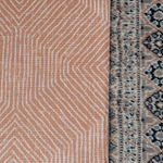 TERRACOTTA kilim soft playmat with a textured surface offers protection for the whole family and complements the home