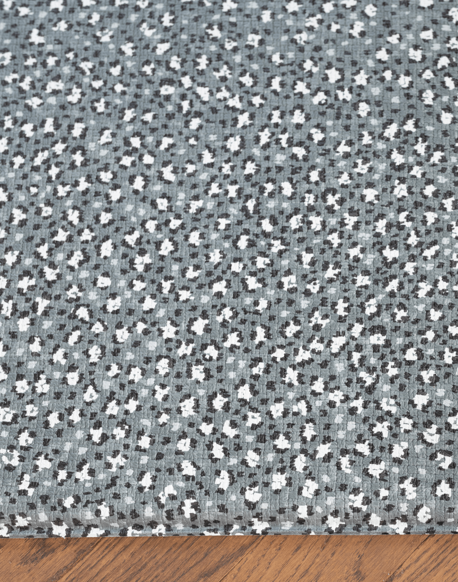 Close-up image of memory foam baby play mat showcasing soft cushioned texture