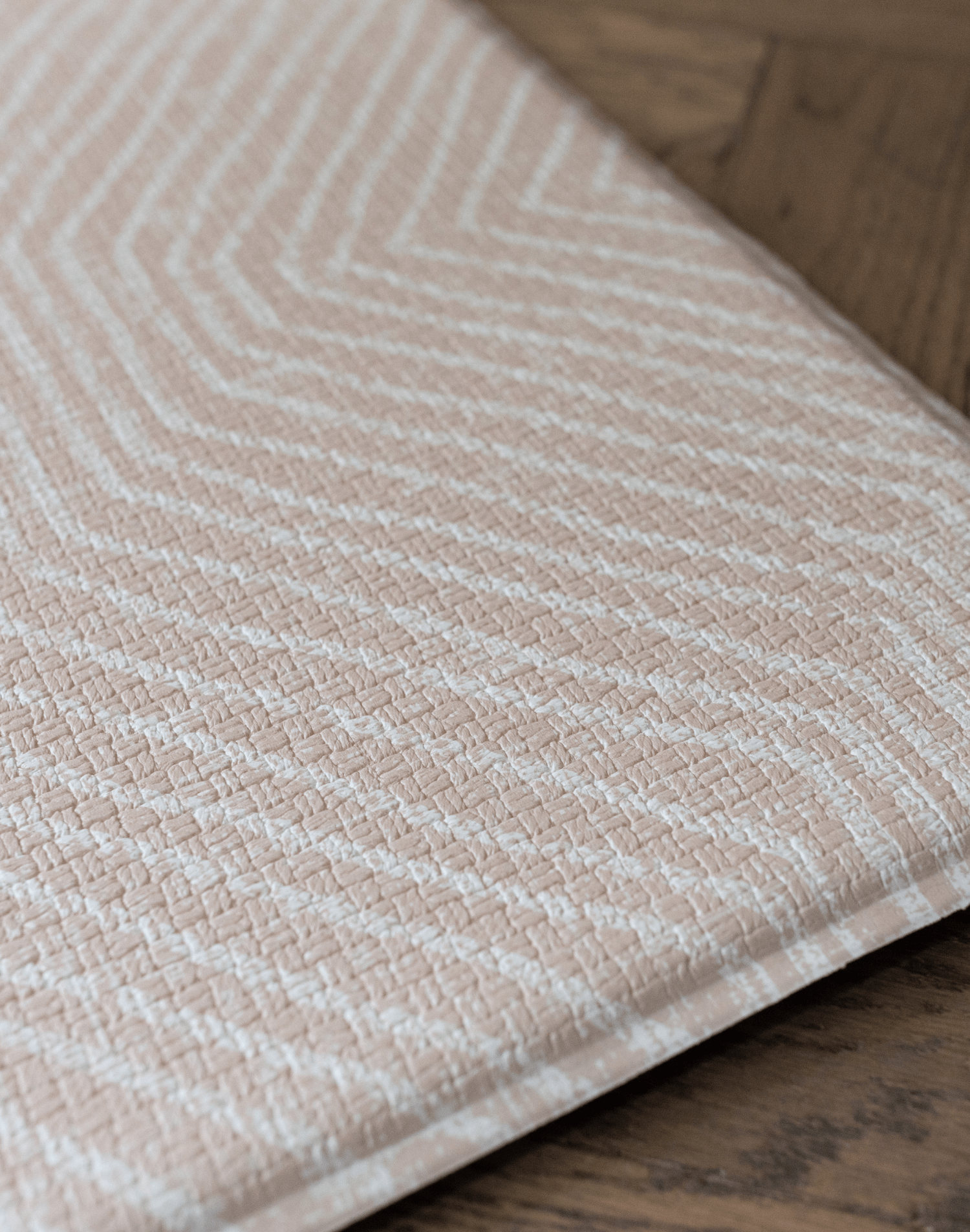 Textured foam floor mat designed to protect everyone in the family