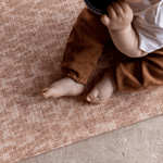 The soft play mat by totter and tumble has thick memory foam and a stylish design that you will love for your family home as well as to protect your baby on hard tiled flooring
