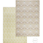 A play mat with a simple and muted two-sided pattern from the morris & Co. collaboration with totter and tumble