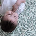 morris & co willow boughs totter and tumble playmat close up baby rolling on safe padded play mat non toxic playmats from newborn