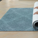 Totter and Tumble midnight teal Wanderlust reversible baby play mat rug design bold stylish playmat subtly compliments home interiors