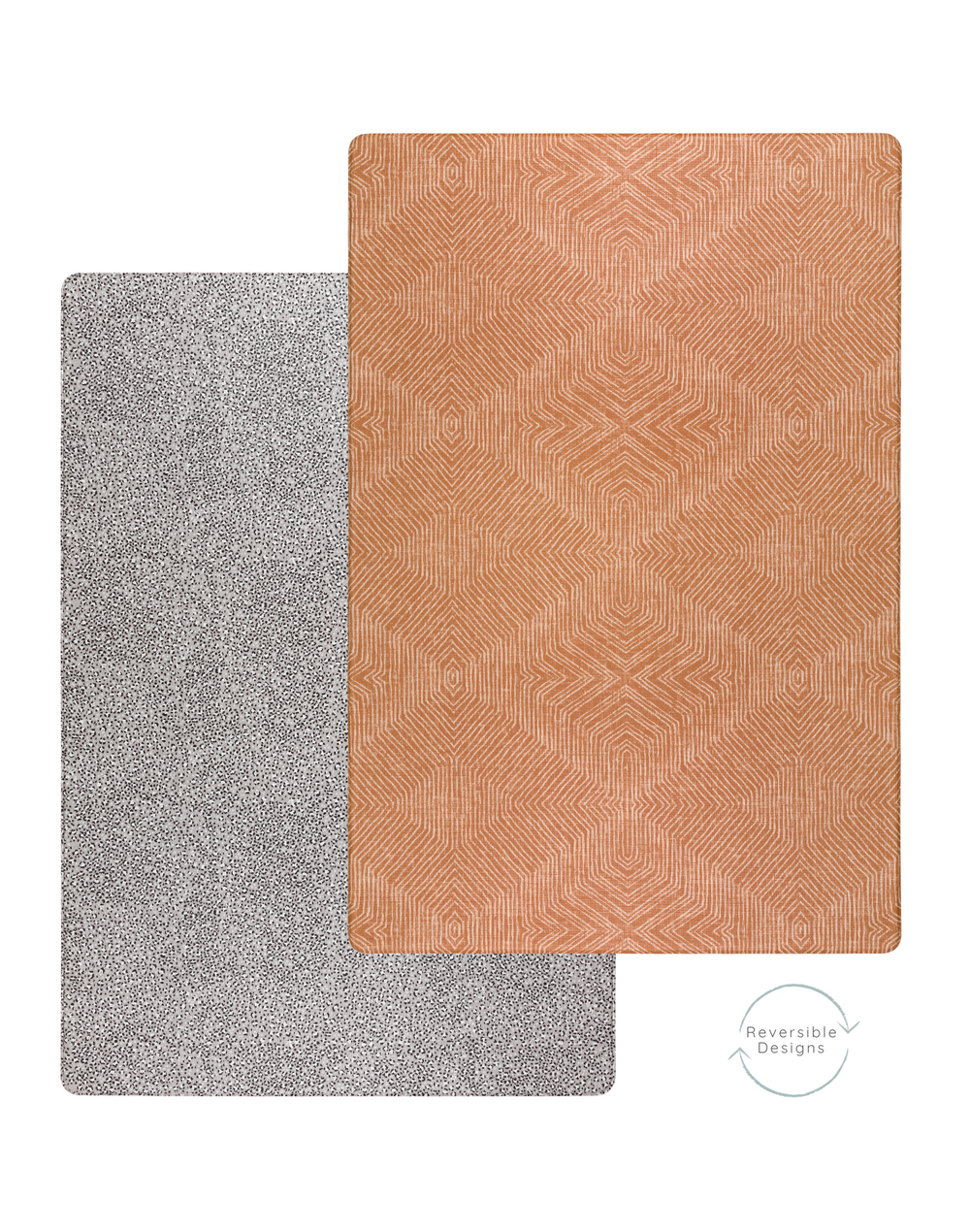 A reversible play mat with a gentle and timeless aesthetic
