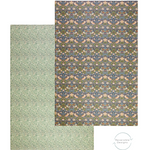 A double-sided play mat with a versatile, heritage patterns from morris & co. totter + tumble collaboration