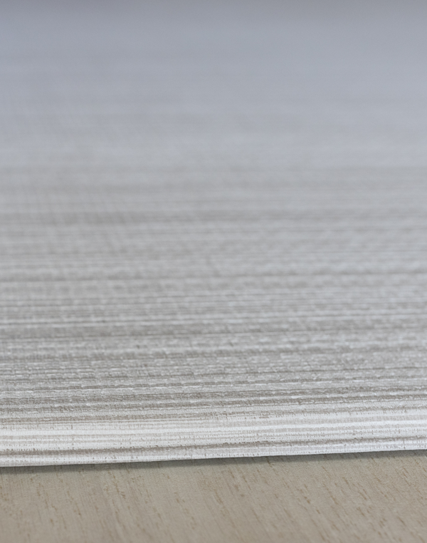 Close up of subtle gradient on the Tali Beige baby play mat made with memory foam 