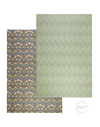 A play mat with a subtle, timeless aesthetic on both sides