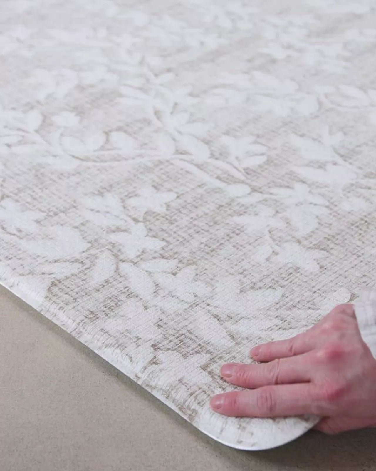 video of 'the juniper and the rune' reversible pink totter and tumble rug-like playmat