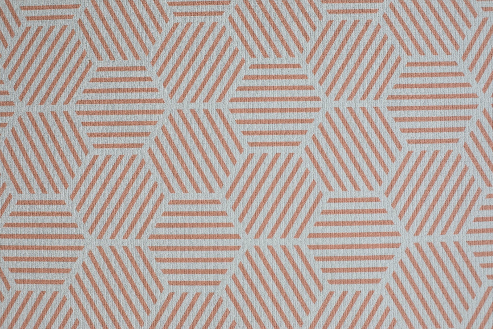 close up van koraal zeshoekig luxe traagschuim ééndelig Totter en Tumble speelkleed